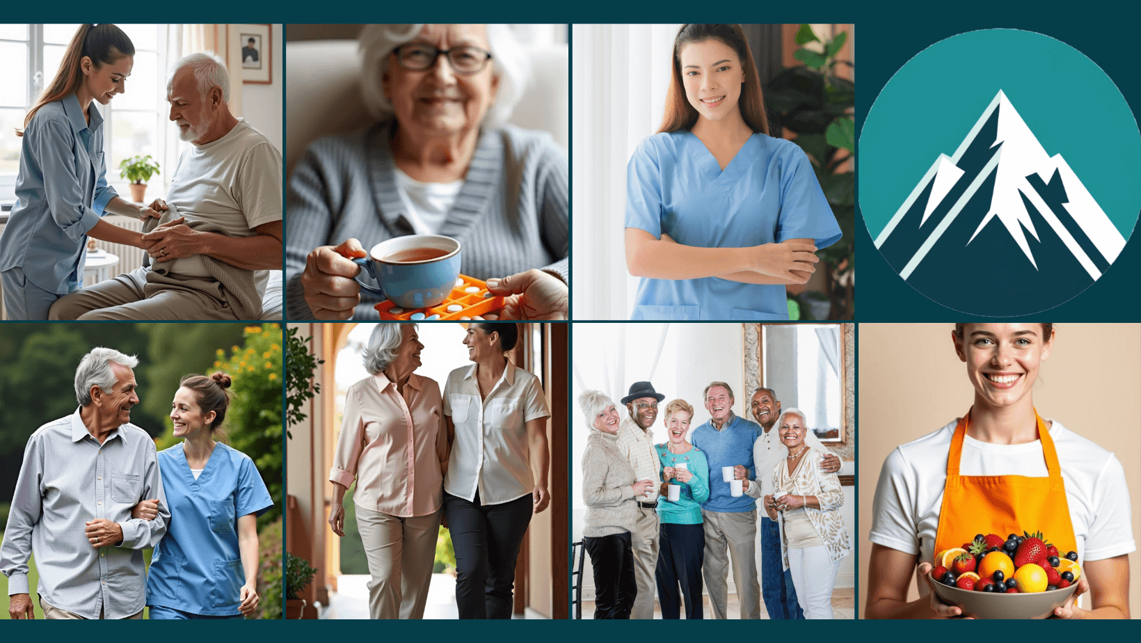 Home Care Services Collage