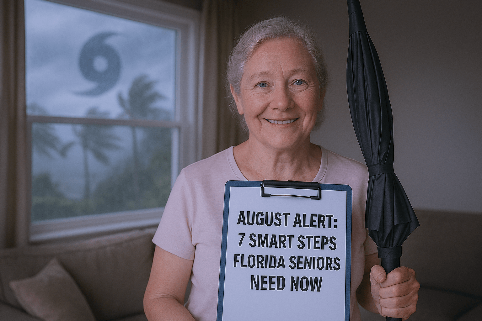 August Alert: 7 Hurricane Preps Florida Seniors Need NOW!